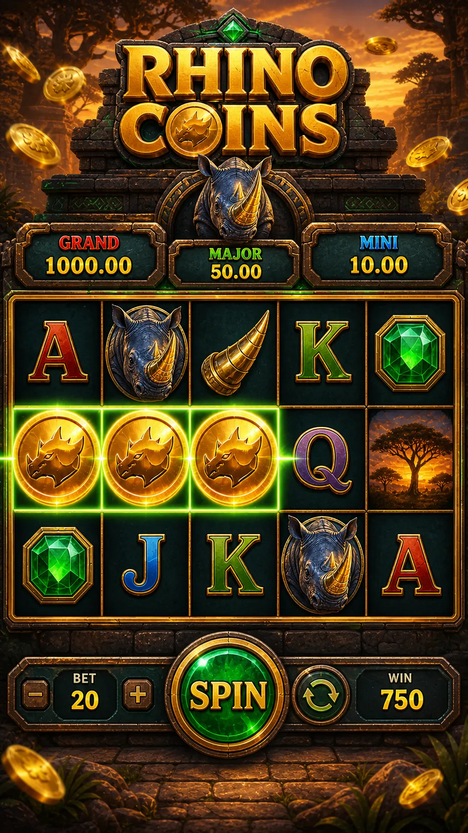 Rhino Coins preview 2